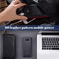thumbnail image 6 of Portable Charger - Mobile Power 10000mAh High Capacity Cell Phone Charger, Compact External Battery Pack with LED Display and 4 Fast Charging Outputs for Mobile Phones Tablets, 6 of 10
