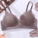 thumbnail image 5 of Sujetador con correa para mujer Sujetador push-up sexy Bralette con diseño de encaje para niña Sujetador de 3/4 taza transpirable sin alambre, Café, 75 = 34AB Scienceny AP001484-10B, 5 of 7