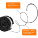 thumbnail image 5 of Trimmer Spool for Black and Decker Trimmers, 6 Trimmer Lines-Xin, 5 of 5