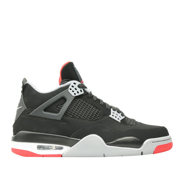 Nike Air Jordan 4 Retro Bred Men's Shoes 308497-060 - Walmart.com