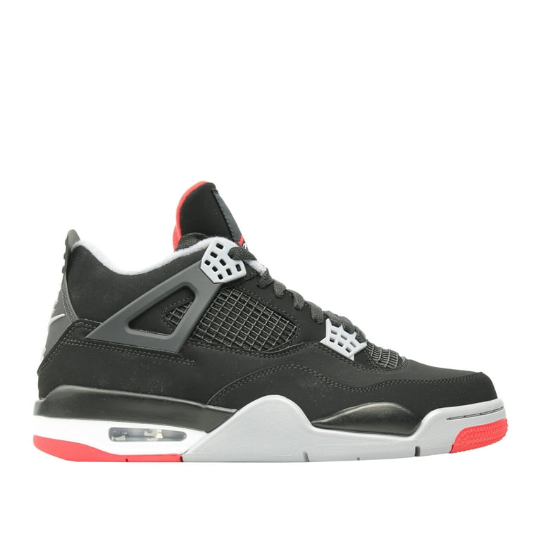 gen guiden Ringlet Nike Air Jordan 4 Retro Bred Men's Basketball Shoes 308497-060 - Walmart.com