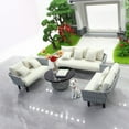 thumbnail image 4 of Detailed Small Sofa Model Figurine With Pillow For Craft Enthusiasts And Scene Display Decors 1/20 1/25 1/30 Scale, 4 of 7