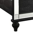 thumbnail image 5 of New Classic Furniture Contemporary Solid Wood 6/6 Ek Bed in Black, 5 of 6