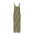 thumbnail image 7 of Horkkom Wide Leg Jumpsuits for Women Loose Floral Print Sleeveless Jumpsuits Comfy Baggy Button Rompers with Pockets, Gifts for Women L, 7 of 7