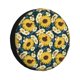 thumbnail image 1 of Fotbe Sunflowers Funda de Llanta de Repuesto con Estampado, Engrosada, Ajuste Universal para Jeep, Remolque, RV, SUV, Camión-16 inch, 1 of 6
