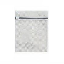 Laundry Bag 3Pc Red Honeycomb Mesh Laundry Bags for Delicates with Zipper for Washing Machine Travel Storage Organize Bag for Socks Lingerie Shoes