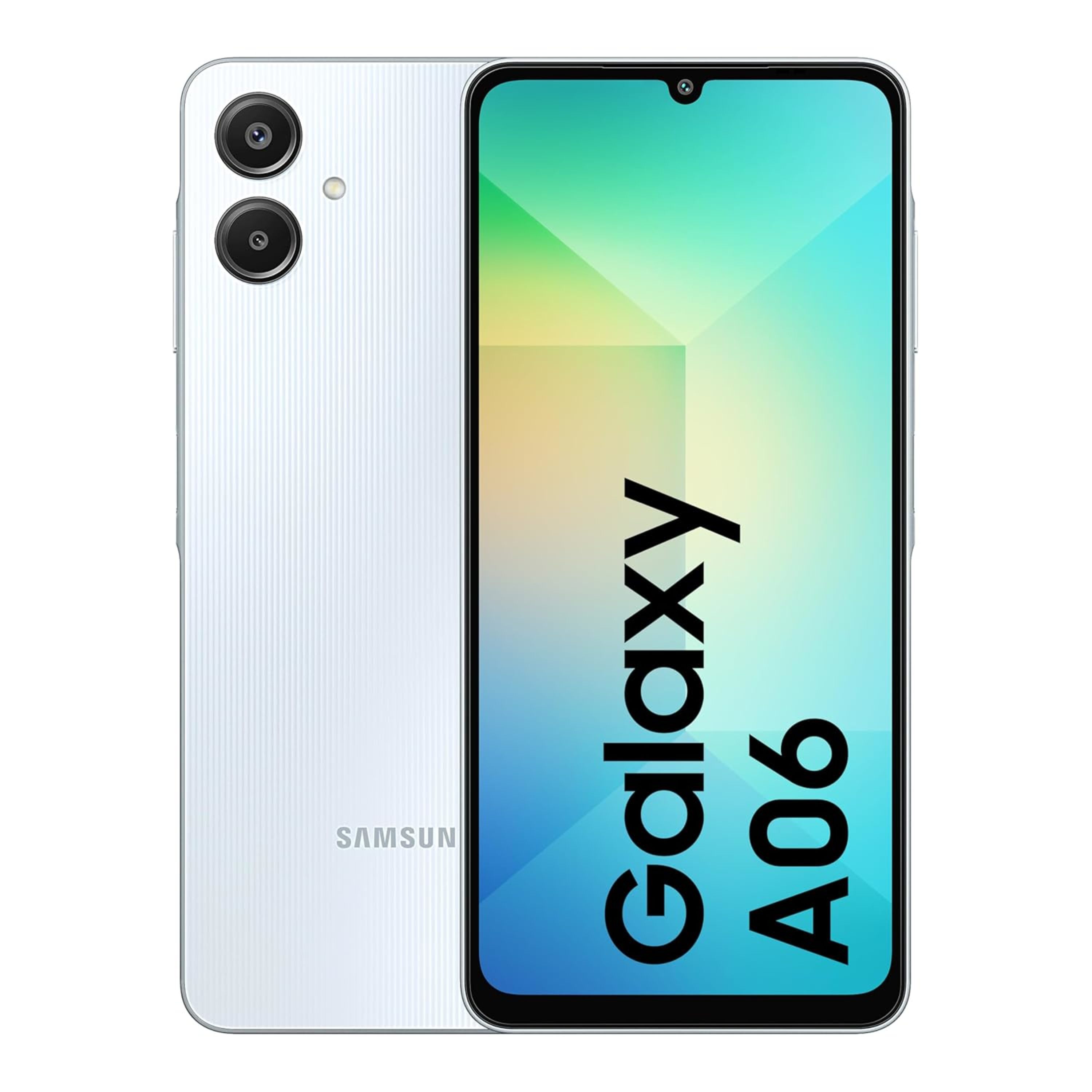 Samsung Galaxy A06 A065M 64GB Dual-SIM GSM Unlocked Android Smartphone - Light Blue (Latin America Version)