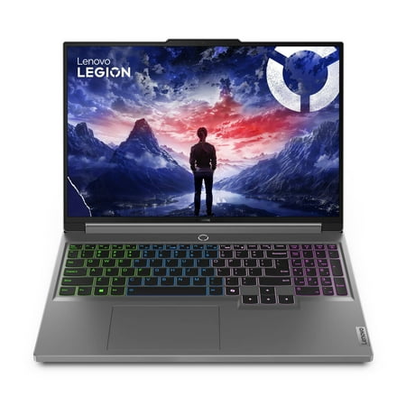 Lenovo Legion 5 16IRX9 16" Laptop, Intel Core i7-14650HX, 32GB RAM, 512GB SSD, NVIDIA GeForce RTX 4070, Windows 11 Home, Luna Grey, 83DG00BDUS
