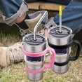 thumbnail image 5 of Paquete de 3 asas para vasos de 30 oz, asas para tazas o portavasos de repuesto: encapsulación de plástico negro, rosa y azul, 5 of 5