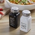 thumbnail image 3 of 4X Salt and Pepper Shaker Set Farmhouse Salt Shaker Modern Farmhouse Kitchen Table Decoration, 3 of 7