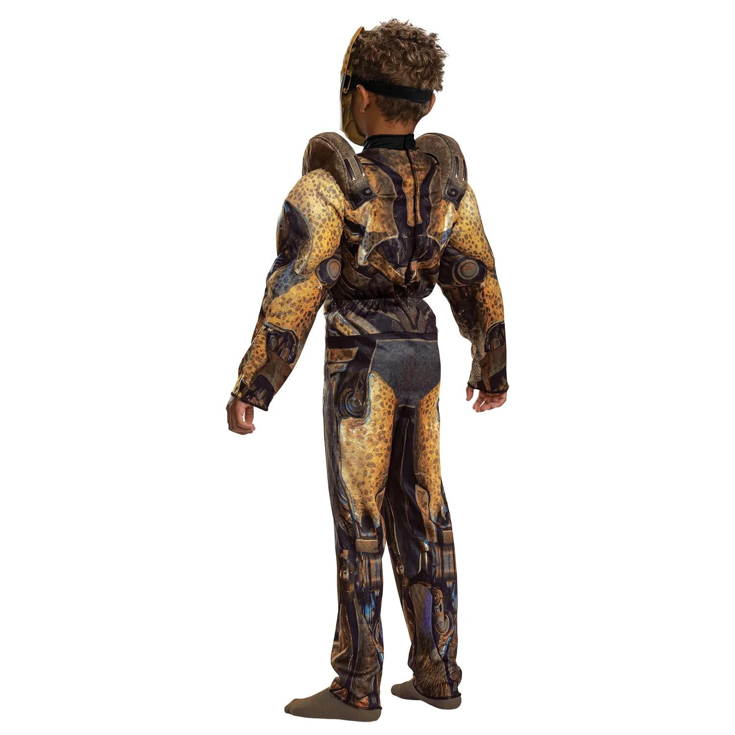 Disguise Boys' Transformers: Rise of the Beasts Cheetor Classic Muscle Costume - Size 4-6