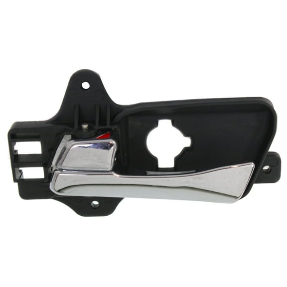 Interior Door Handle Compatible with 2009-2012 Hyundai Elantra Front, Driver Side Chrome