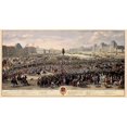 thumbnail image 2 of Huchtenburg 32x19 White Modern Wood Framed Museum Art Print Titled - Pont Neuf Paris Picture France - Huchtenburg 1690, 2 of 4