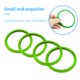 thumbnail image 4 of Para Tacoma 2016-2023 A/C Anillo de ventilación Cubierta interior Salida de aire acondicionado Decoración de embellecedor Accesorios Toyota Tacoma Kit de 4 piezas -Verde, 4 of 5