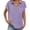 Purple, variant on T Shirts for Women 2026 Summer Short Sleeve V Neck Collared Business Casual Office Work Tshirt Blouse