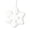 6", variant on Large Snowflakes Ornaments for Outdoor Indoor Christmas Tree Decorations, Flocked Glitter Snowflake Christmas Hanging Ornaments with Hanging String, Room Winter Decor 1Pc,16"