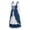 Blue&Midi Dress, variant on YOIAVAIOY Halloween Dress for Women Waist Vintage Long Goth Dress for Halloween Cosplay Party Coffee M