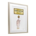 thumbnail image 2 of Stupell Industries Contemporary Luxury Fashion Button Birch Framed Print Under Glass, 13 x 16, by Amanda Greenwood, 2 of 7
