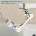 thumbnail image 5 of 1080RotatableFaucetSprayerHeadSplashFilterFaucetExtenderAeratorSinkFaucetAttachment, 5 of 5