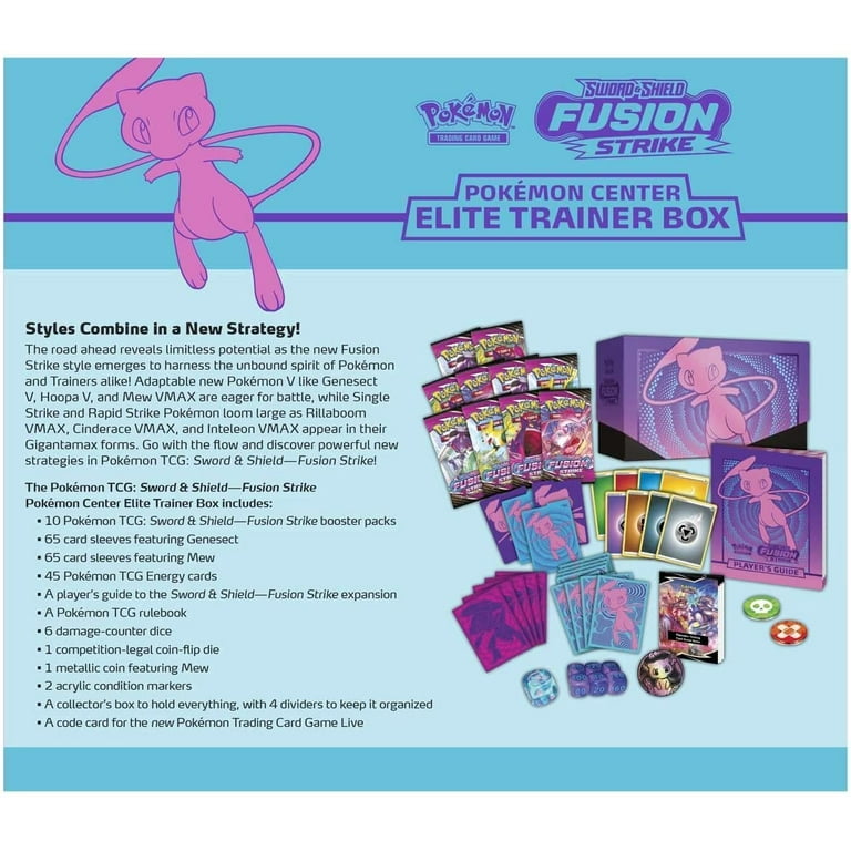 Pokemon TCG: Sword & Shield Fusion Strike Elite Trainer Box