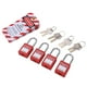 thumbnail image 4 of Cerraduras De Bloqueo Y Etiquetado, Resistencia Al Impacto Kit De Bloqueo De Seguridad Larga Durabilidad Alta Seguridad Con Llaves Etiquetas Loto Para Energía Eléctrica, 4 of 8