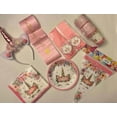 thumbnail image 6 of Unicorn Girls Party Supplies 81-Piece Set by Like2Party - Disposable, Pink, 6 of 8
