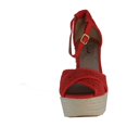 thumbnail image 3 of Qupid Women's Finder-161 Wedge Sandals, 3 of 4