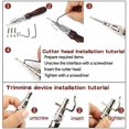 thumbnail image 2 of Lishi Handmade Leather Craft Kit - 29 Pieces, 2 of 4