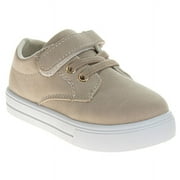French Toast Boys' School Shoes Casual Sneakers Back to School .(Toddler/Little Kids)Khaki, Size: 6