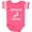 Football Pink and White, variant on Inktastic Caving Underground Exploring Boys or Girls Baby Bodysuit