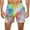 Multicolor #01, variant on Mens Swim Trunks Beach Shorts Quick Dry Hawaiian Swimming Shorts with Mesh Lining Swimwear Bathing Suit for Men Multicolor,XL