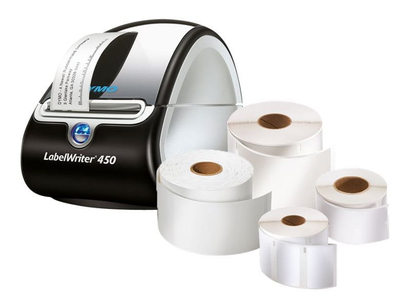 DYMO LabelWriter 450 Value Pack label printer thermal paper
