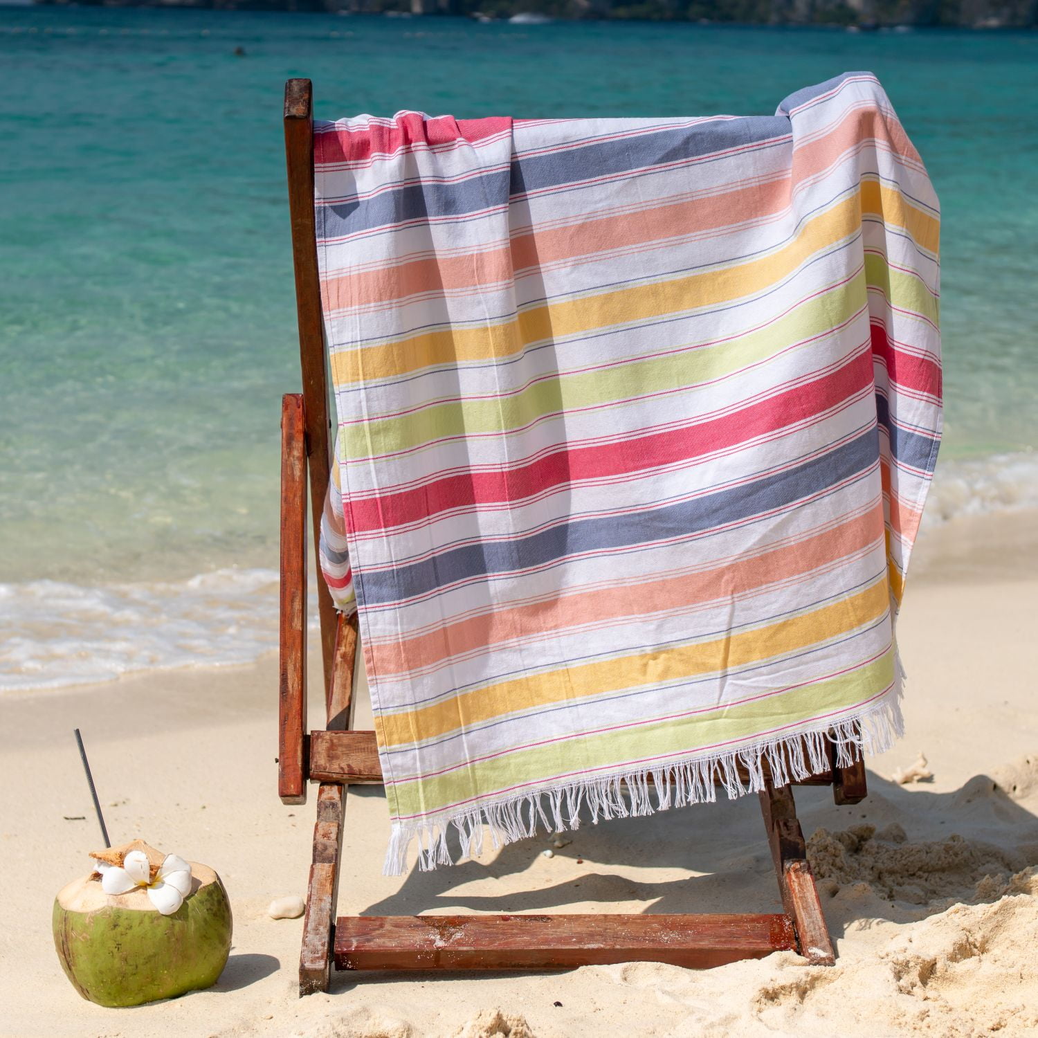 Turkish Beach Towels, Adult Unisex, Size: One size, Silver