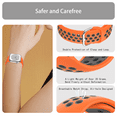 thumbnail image 2 of Pailebi Bands Compatible with Apple Watch 38mm 40mm 41mm,Replacement Soft Silicone Sport Strap Wristbands for iWatch 10/9/8/7/6/5/4/3/2/1/SE/SE2(38/40/41MM,Orange/Grey), 2 of 6