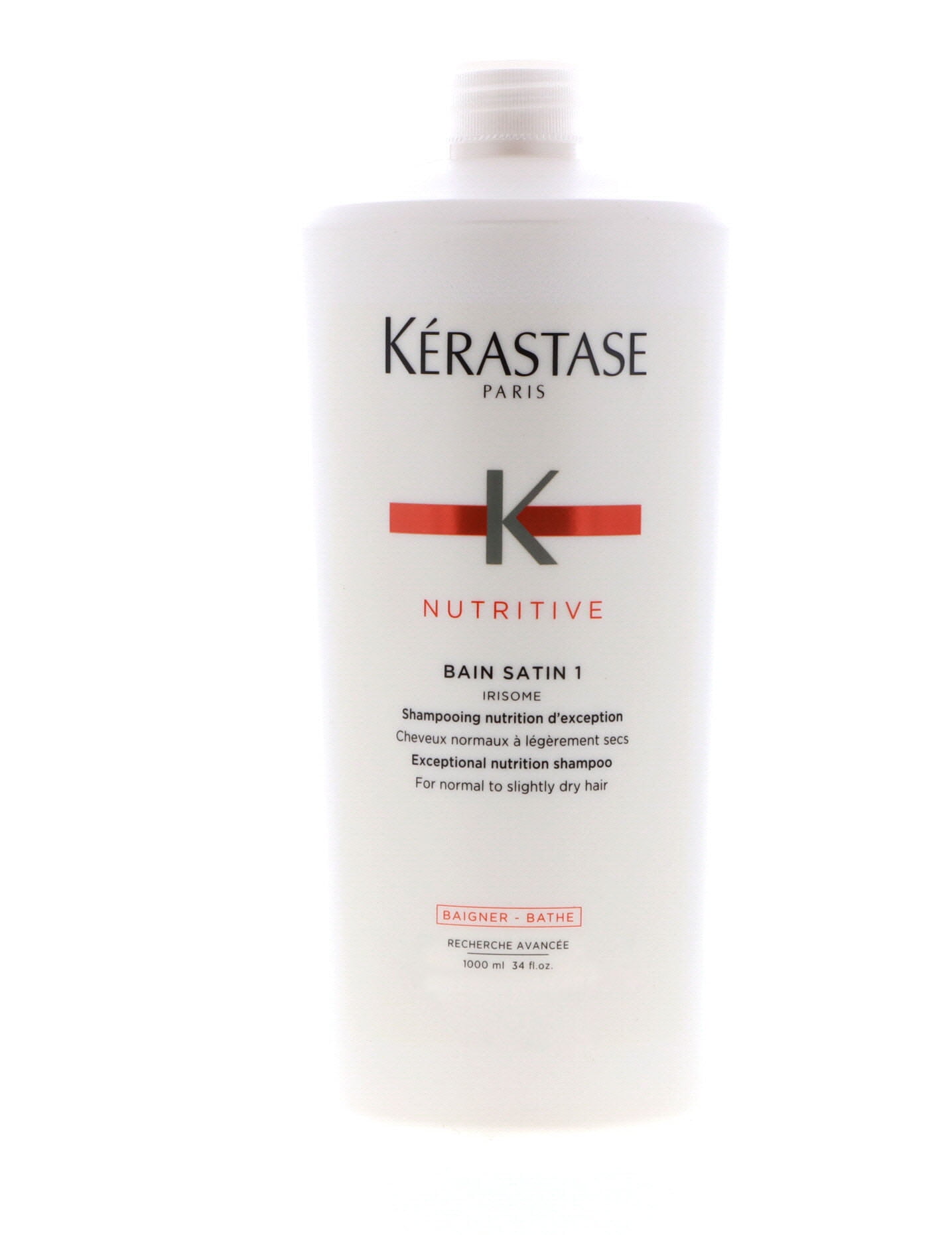 Kerastase Nutritive Bain Satin Shampoo for Dry Hair, 34 oz