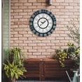 thumbnail image 5 of Garden Party 18" Outdoor Wall Clock by Bulova, 5 of 6