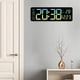 thumbnail image 1 of Reloj Digital de escritorio de 16 pulgadas, reloj despertador LED, Control remoto, día de la semana montable en la pared, reloj despertador de pared , Verde BLESIY Reloj digital de escritorio, 1 of 8
