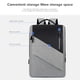 thumbnail image 4 of Backpack Laptop School Business Slim 15.6 Inch USB Charging Water Bag Gift Men Women Fits, Laptop Backpack Business Slim With USB Charging Port Water Bag Gifts For Men Women, Fits 15.6 Inch, 4 of 9