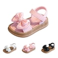 thumbnail image 6 of HIPYLO Girls White Sandals Size 10 Toddler Girl Shoes Big Kids Shoes Toddler Size 6 Shoes Youth Shoes Girls Size Shoes Baby Girl Size 3, Pink 18-24 Months, 6 of 6