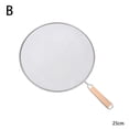 thumbnail image 4 of Pekkaxy Stainless Steel Grease Splatter Guard, 8.26 to 12.99 inch Sizes, Heat-Resistant Mesh for Frying and Sautéing, 4 of 9