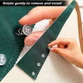 thumbnail image 2 of Upholstery Twist Pins Clear Head Upholstery Tacks Headliner Pins for Slipcovers, Bed Skirts, Furniture, 50 Pieces, 2 of 5