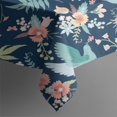 thumbnail image 3 of Pioneer Flower Floral Print Pattern Rectangle Tablecloth 60"x102",Waterproof Polyester Rectangle Table Cloth, Wipeable Spillproof Polyester Tablecloth for Dining, Camping, Indoor and Outdoor, 3 of 6