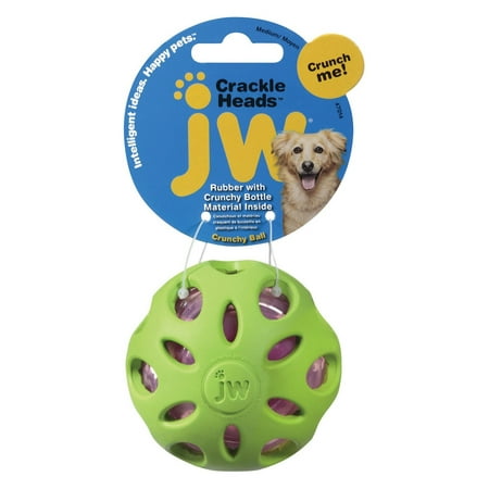UPC: 0618940470144 | JW Pet Company Crunchy Crackle Ball Dog Toy  Medium