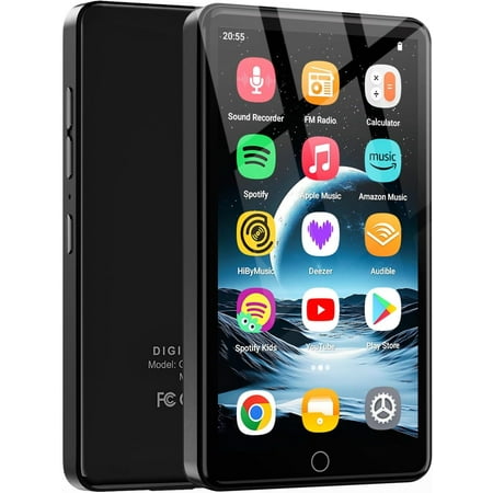 160GB 13 MP3 Player with and WiFi, 4.02" IPS Touch Screen MP4 Player with Speakers, Music Player for , MP3 Player with Spotify, YouTube and Play Store
