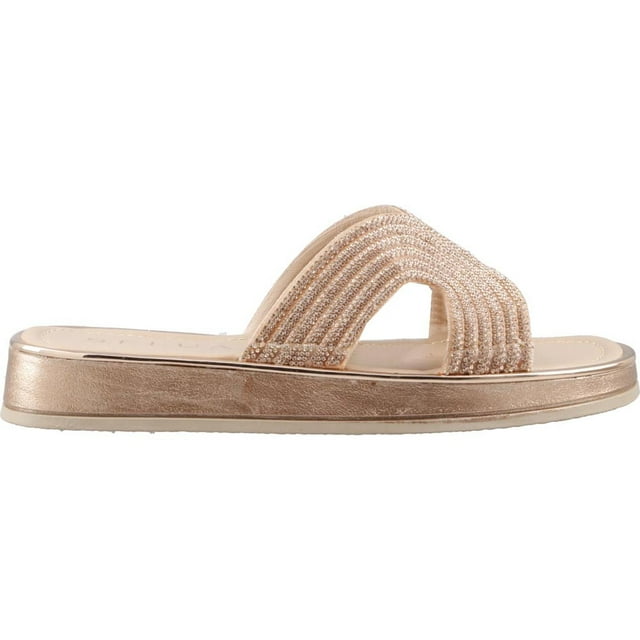 Sandalia Mujer Belua Casual dorado 25