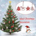 thumbnail image 5 of Decoraciones para árboles de Navidad 24 piezas Colgantes navideños de madera Decoración navideña Colgantes de madera Árbol de Navidad Decoraciones para árboles de Navidad de madera F, 5 of 5