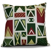 Simply Daisy Merry Susan Geometric Print Outdoor Pillow