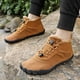 thumbnail image 5 of Zapatos de trabajo al aire libre para hombre y mujer, botas de nieve cálidas para senderismo, escalada y trabajo, 5 of 9