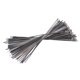 thumbnail image 4 of 100 Piezas de material acero Inoxidable Revestimiento de Recubierto de Bloqueo de Lazos de Cremallera de 11,8 Pulgadas kusrkot Bridas para cables de envoltura de escape, 4 of 8