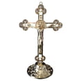 thumbnail image 2 of Crucifijo de pared Cruz,decoración de la pared colgante figura de jesús,capilla decoración cristo crucifijo casa stand,estatua de madera de pie oro católica cruces,Jesucristo Muro Crucifijo, 2 of 9